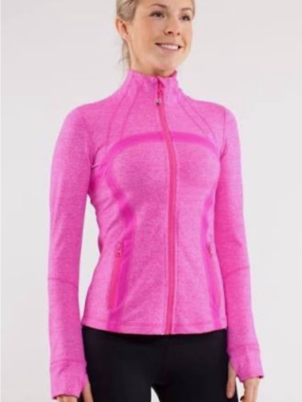 lululemon athletica Bright Pink Full-Zip Utility Jacket - Picture 6 of 12